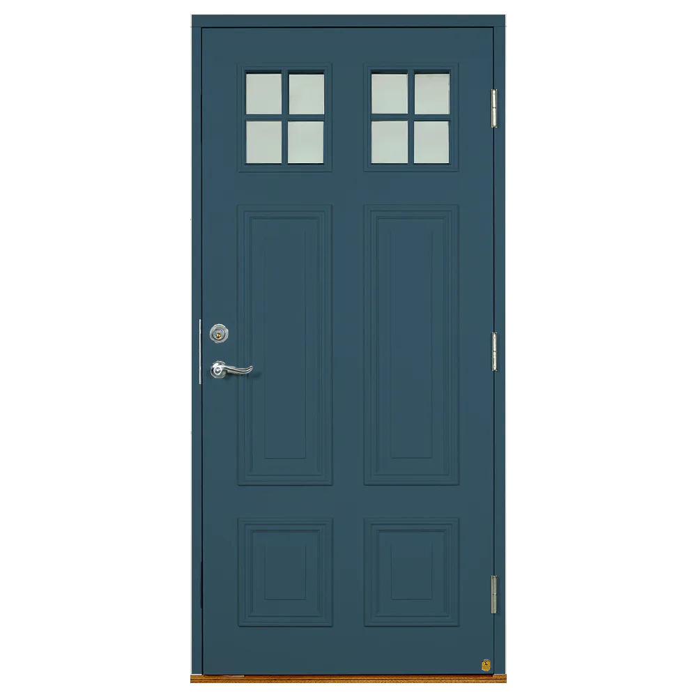 Ytterdörr Leksandsdörren Skeberg Klarglas Eco74 RC2N