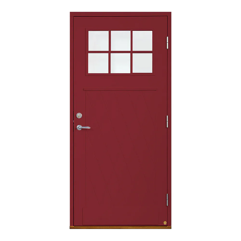 Ytterdörr Leksandsdörren Smedby Eco74 RC2N