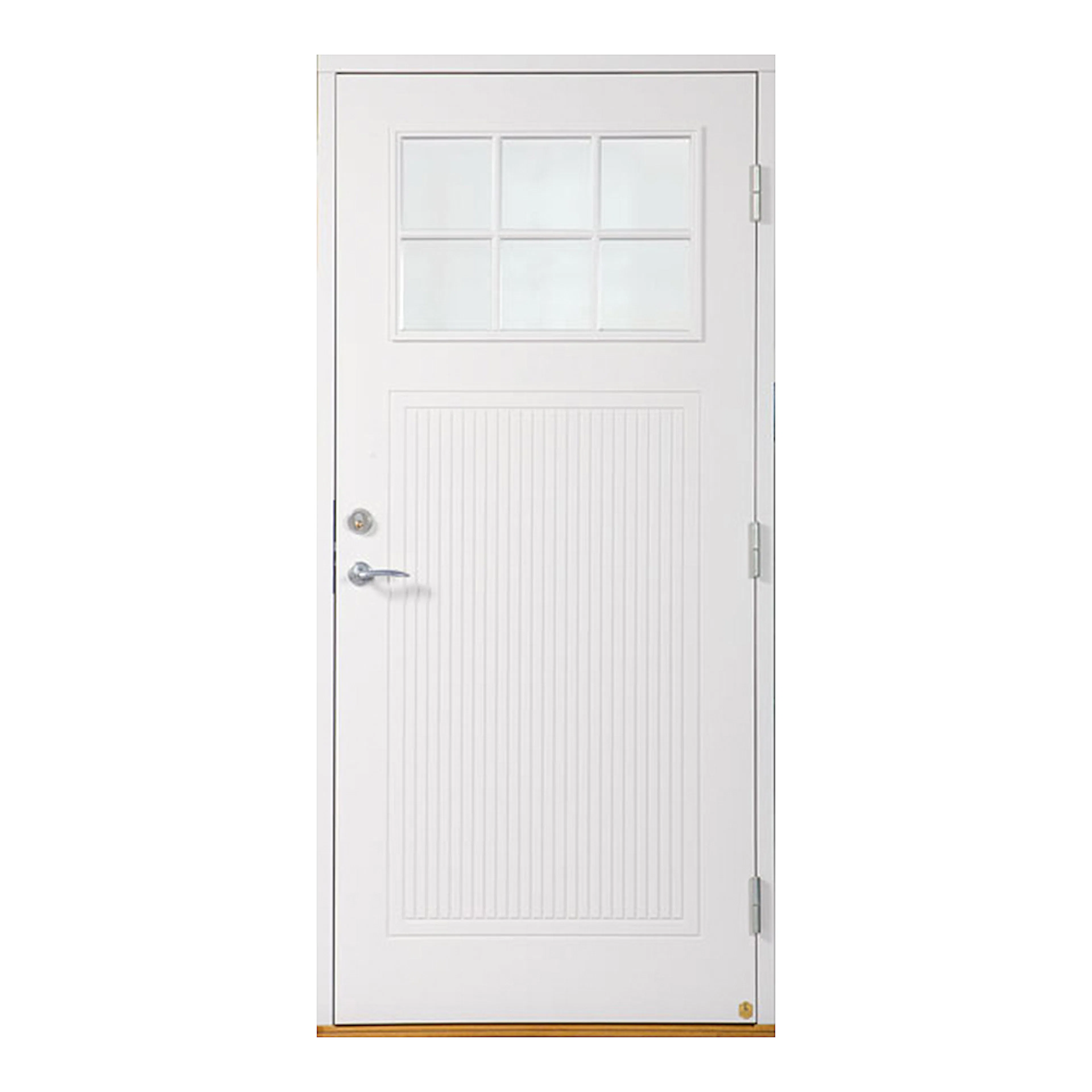 Ytterdörr Leksandsdörren Västannor Eco74 RC2N