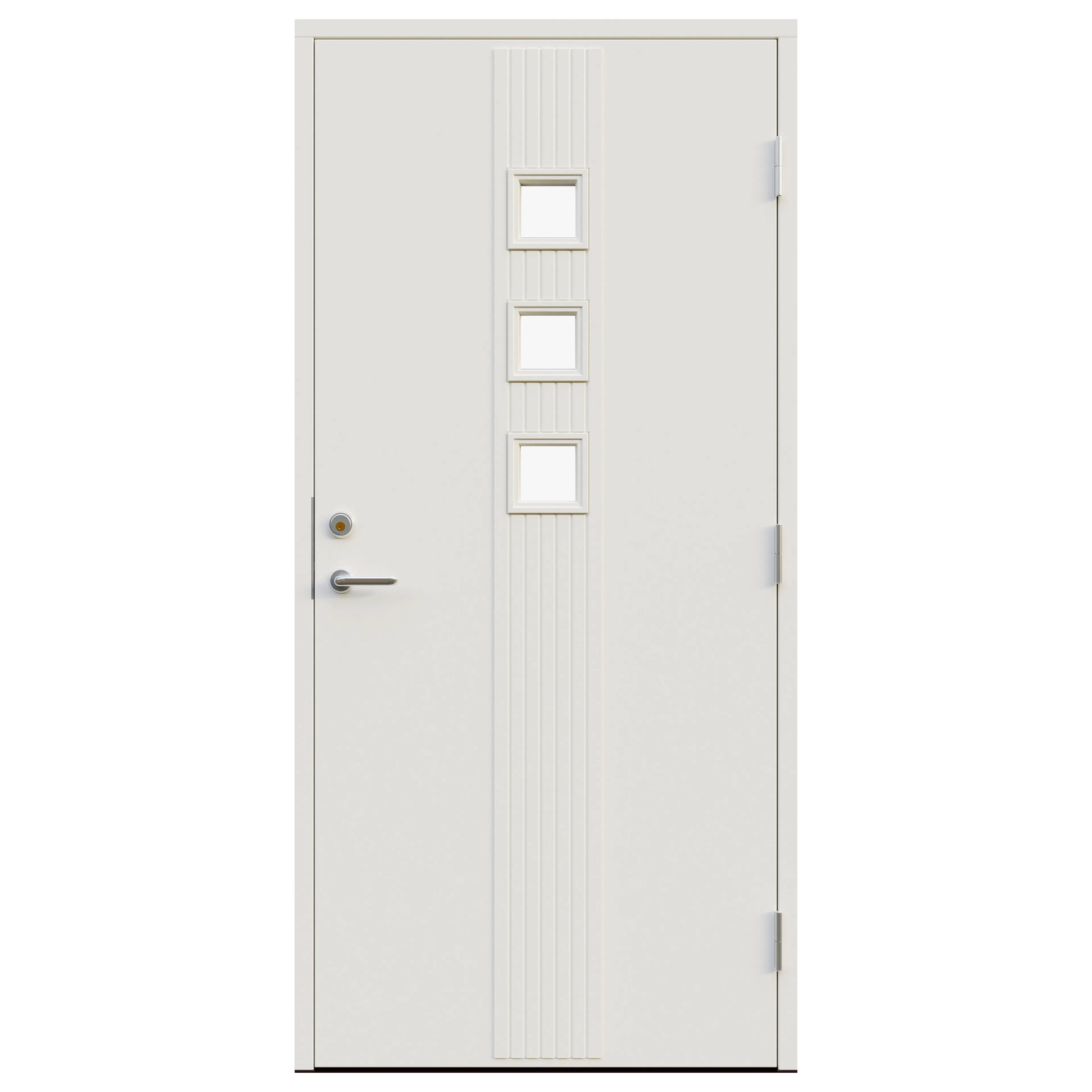 Ytterdörr Leksandsdörren Västberg Eco74 RC2N