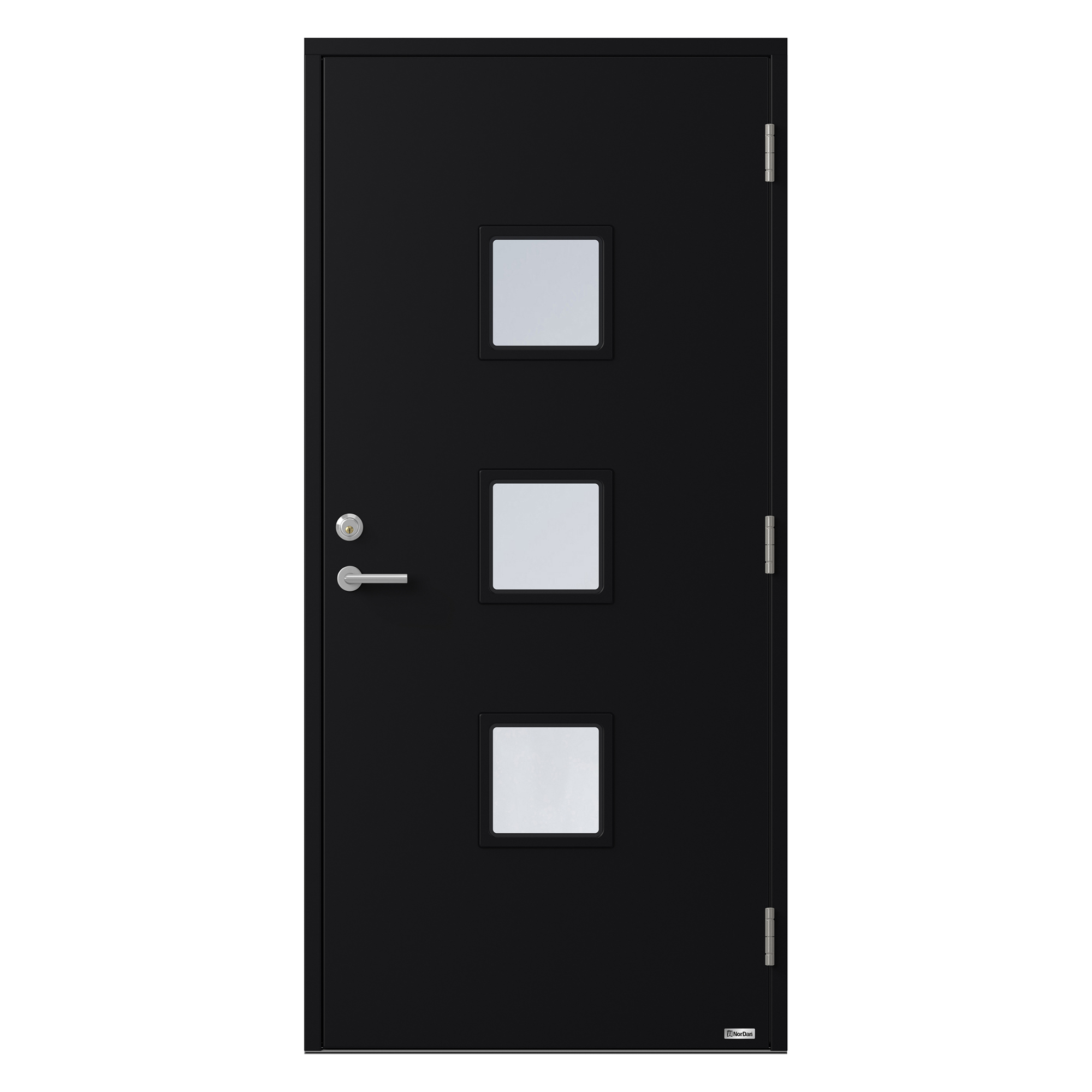 Ytterdörr NorDan Bor Kvadraten 839G3
