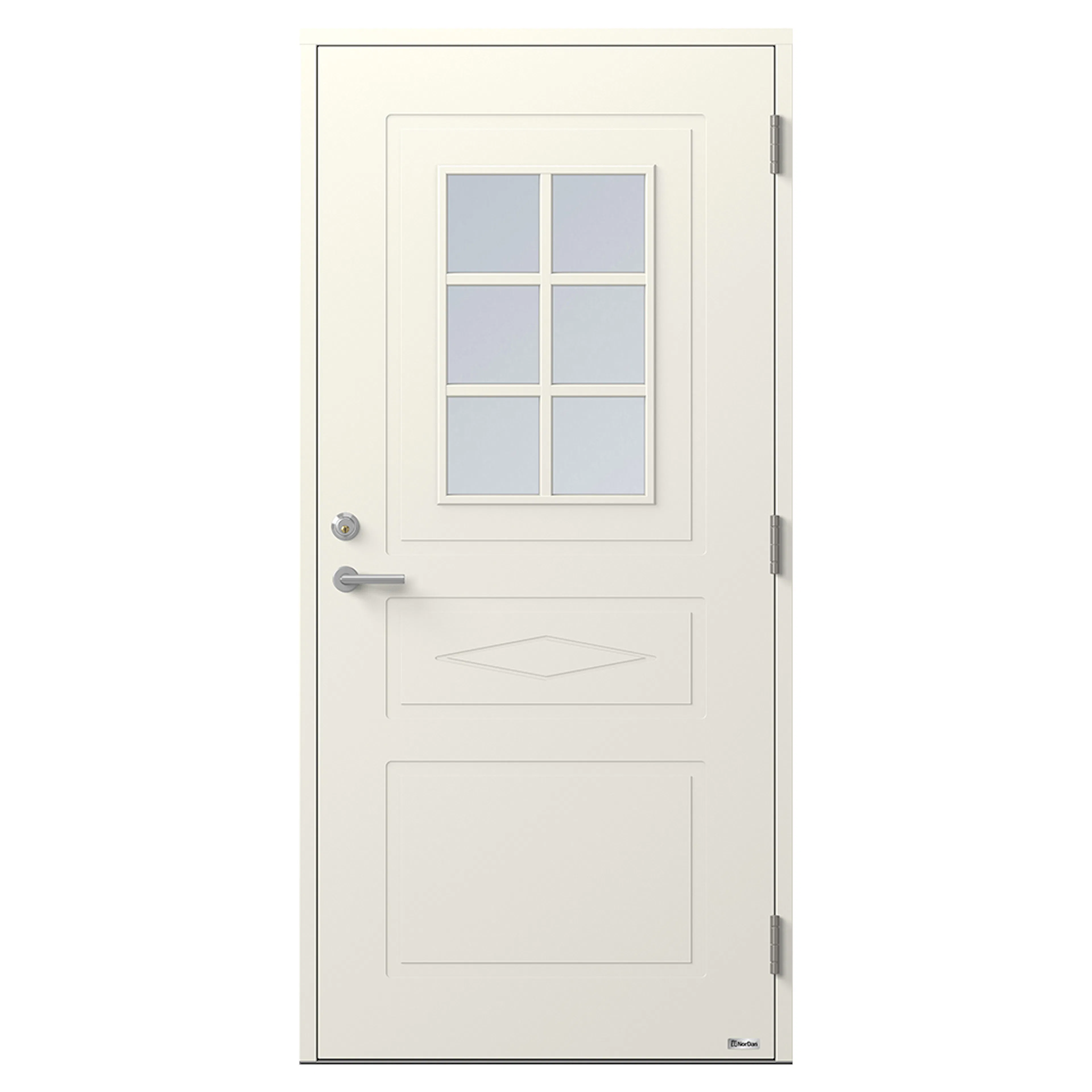 Ytterdörr NorDan Bor Tvillingarna 992G