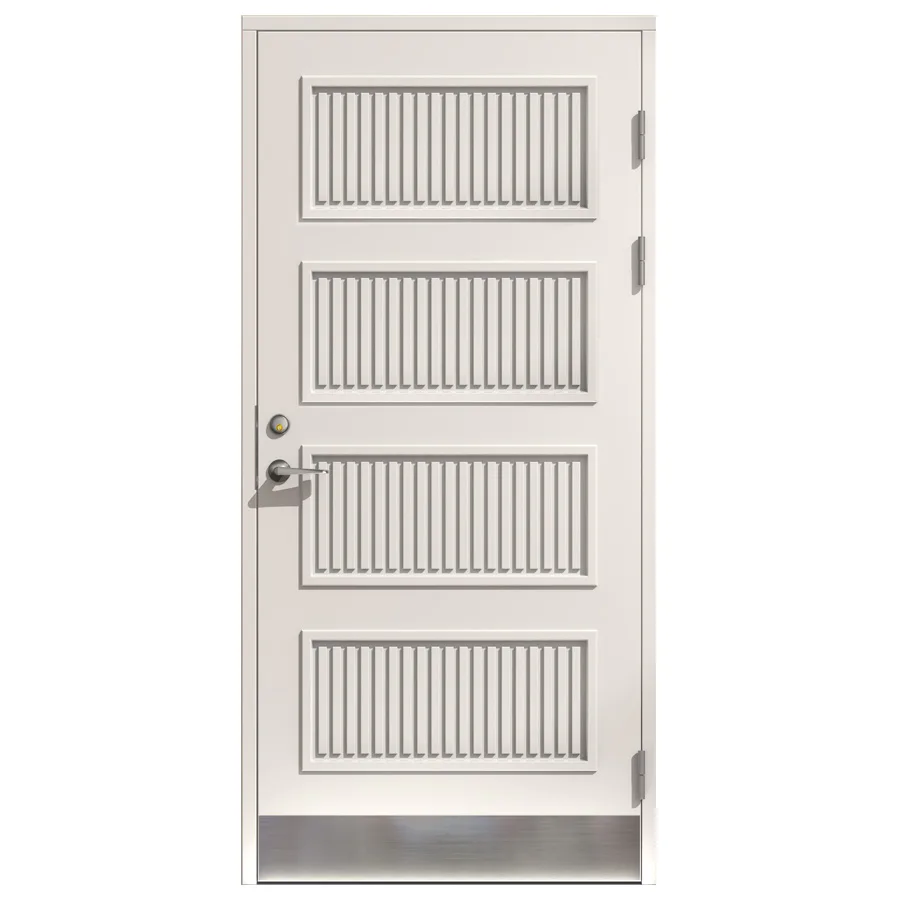 Ytterdörr SnickarPer 1001 Raster Vit