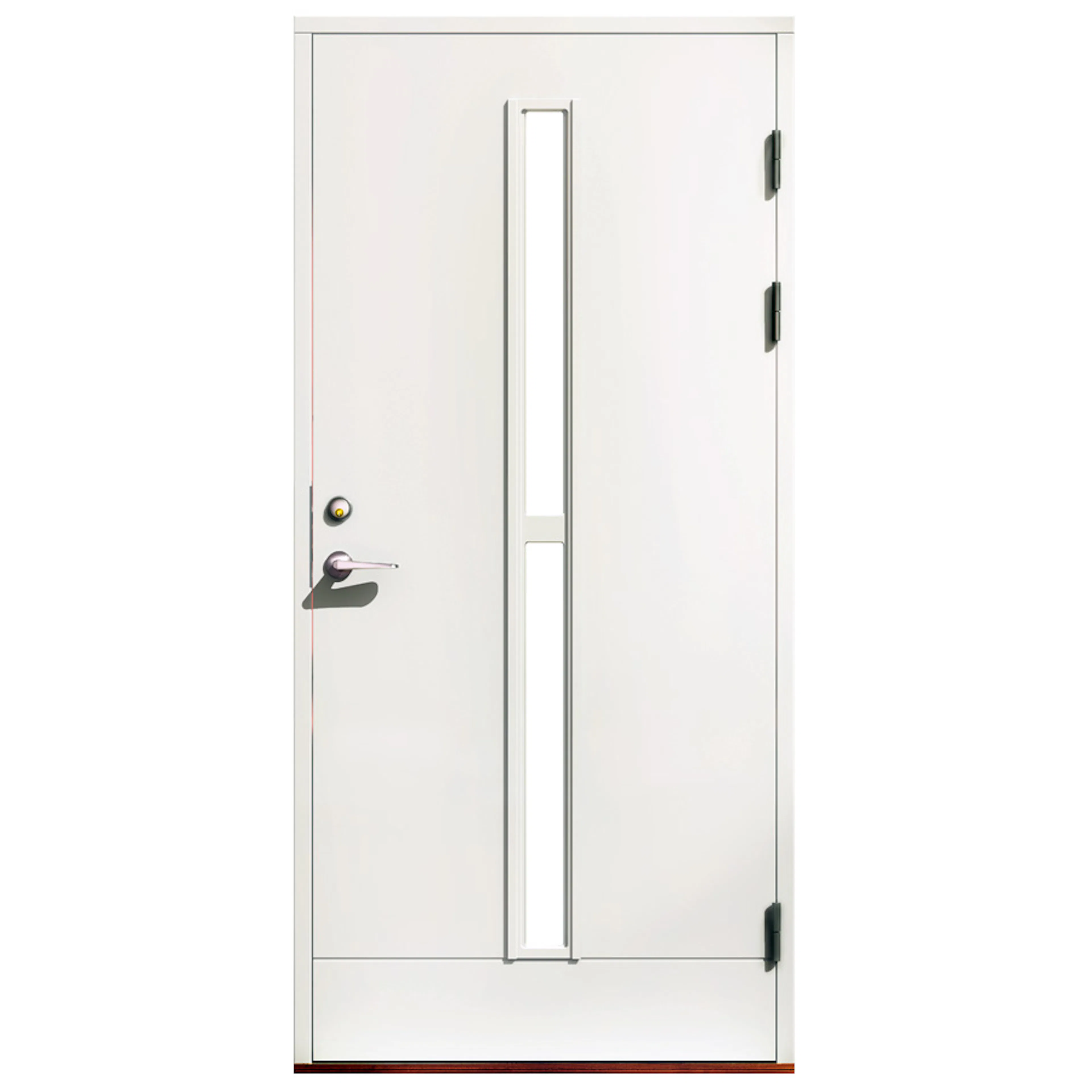 Ytterdörr SnickarPer 10G Venedig Klarglas Vit