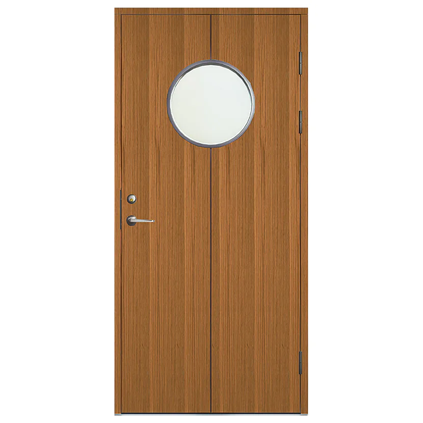 Ytterdörr SnickarPer 34G Teak Klarglas