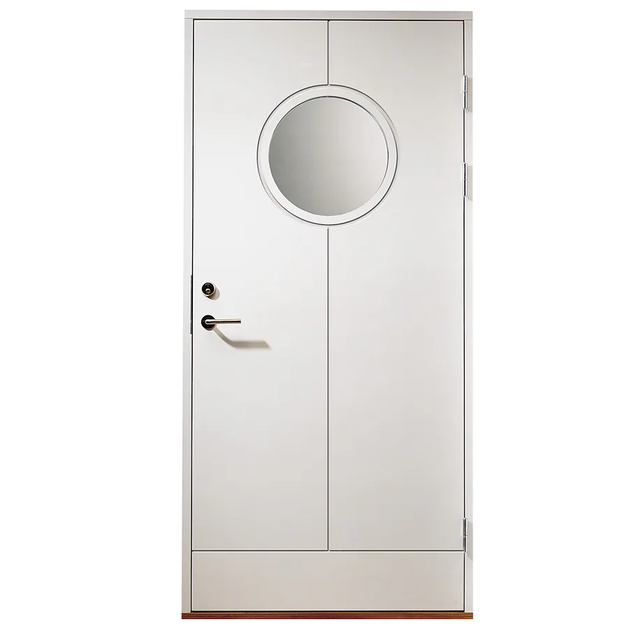 Ytterdörr SnickarPer 506G Klarglas Vit