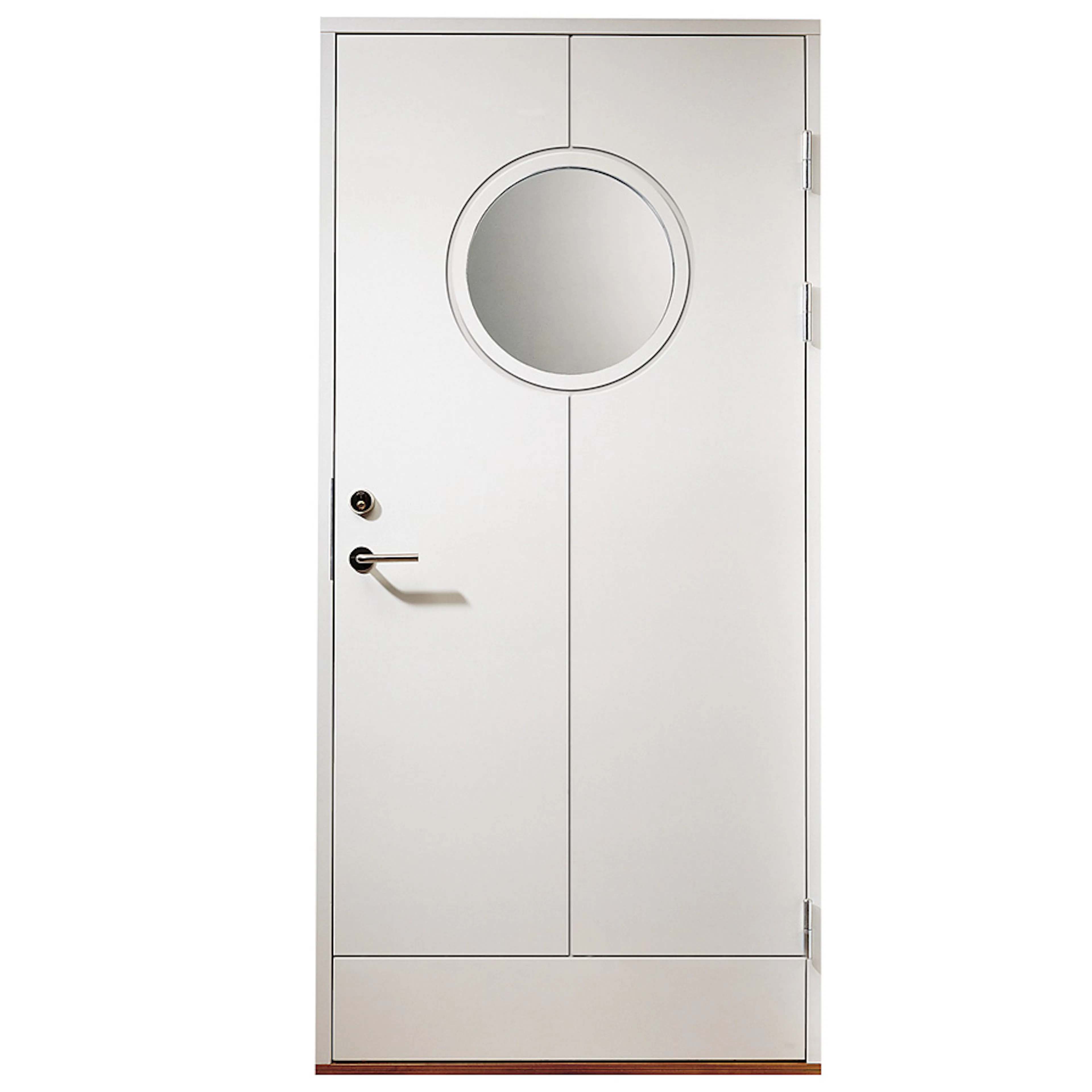 Ytterdörr SnickarPer 506G Klarglas Vit