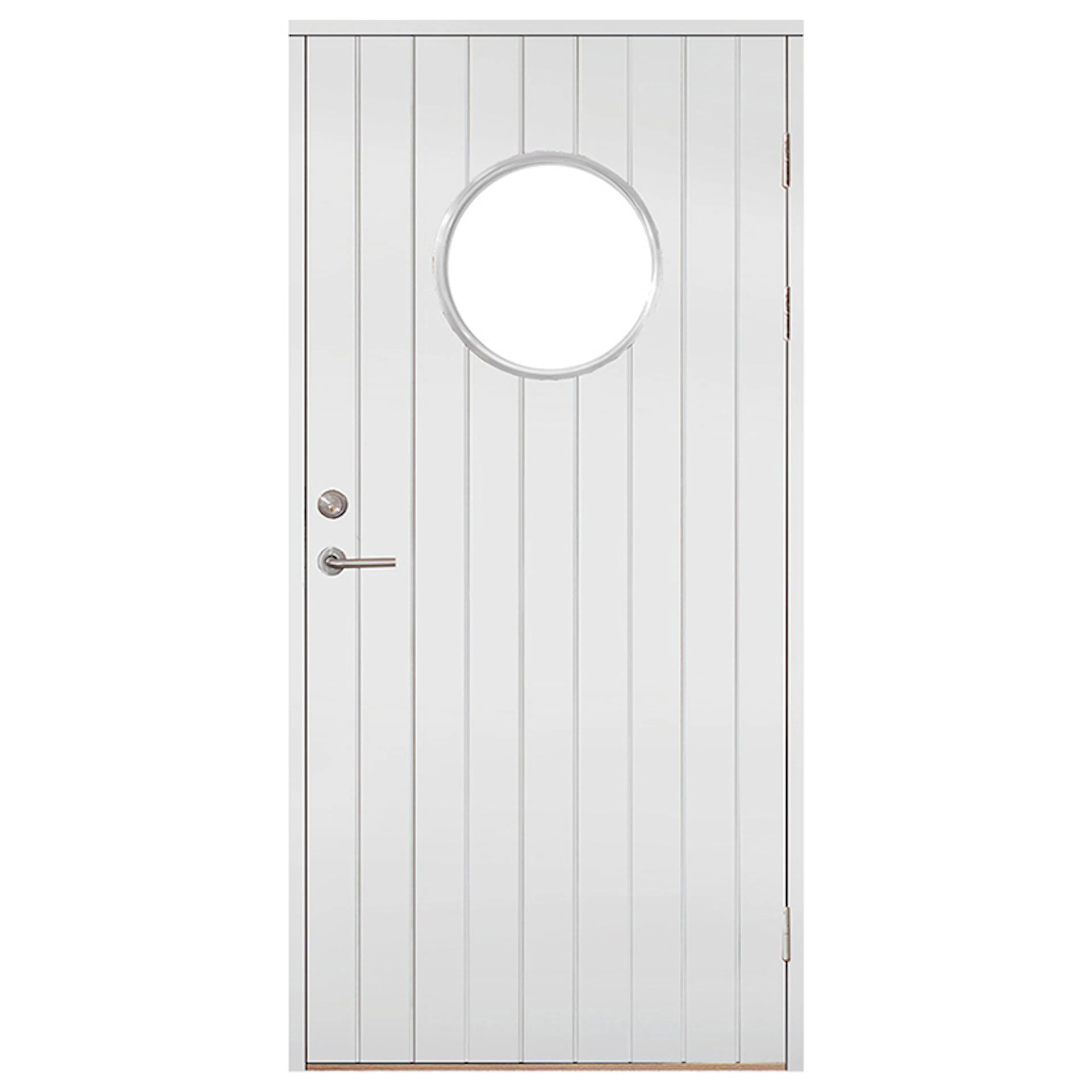 Ytterdörr SnickarPer 51G Spine Classic Klarglas Vit