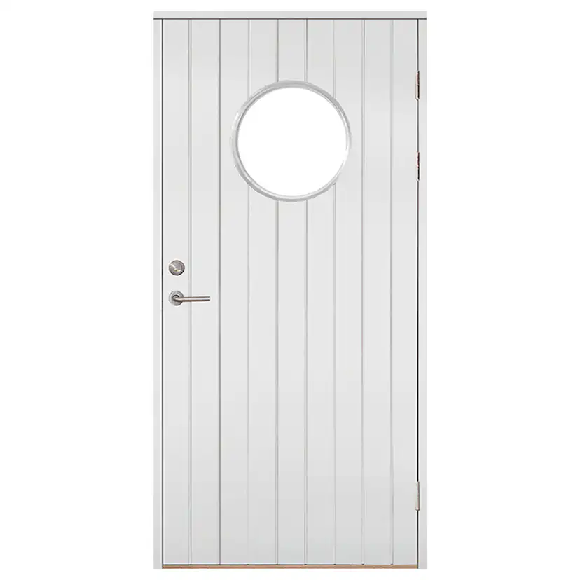 Ytterdörr SnickarPer 51G Spine Classic Klarglas Vit