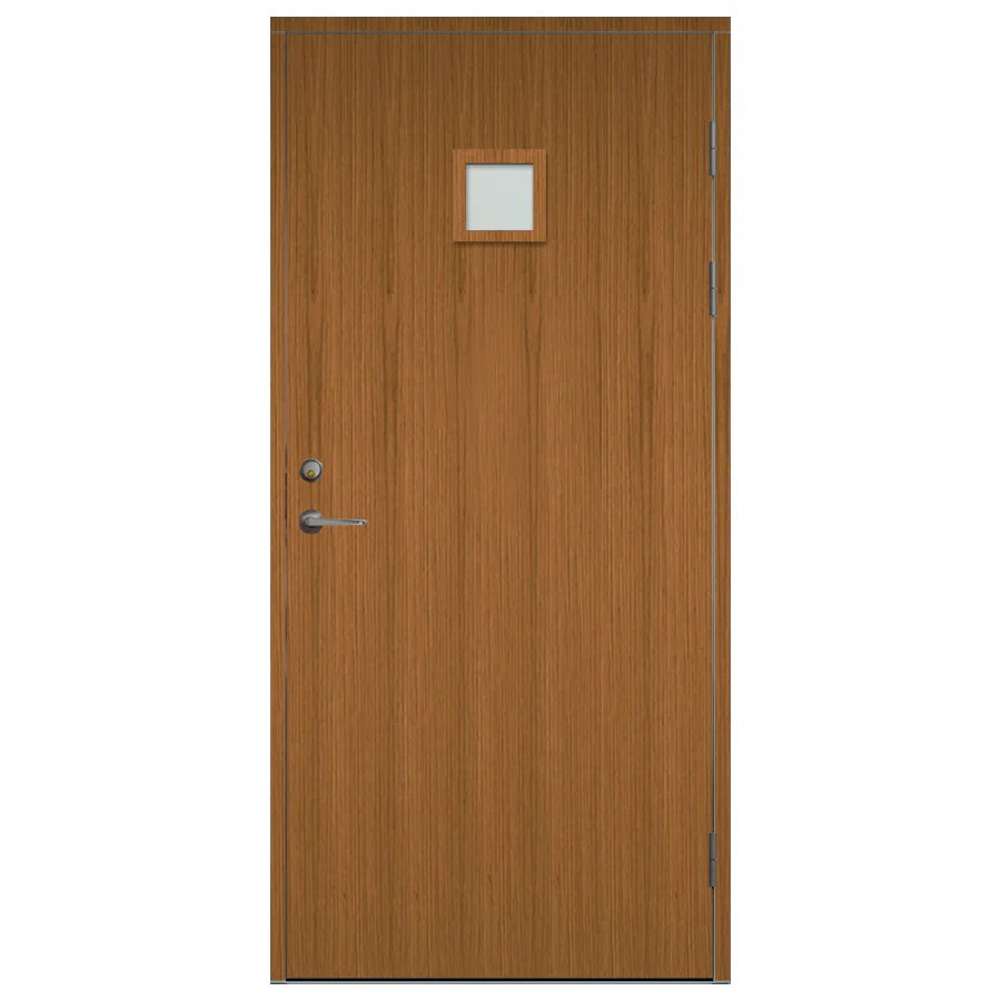 Ytterdörr SnickarPer 568G Teak Klarglas