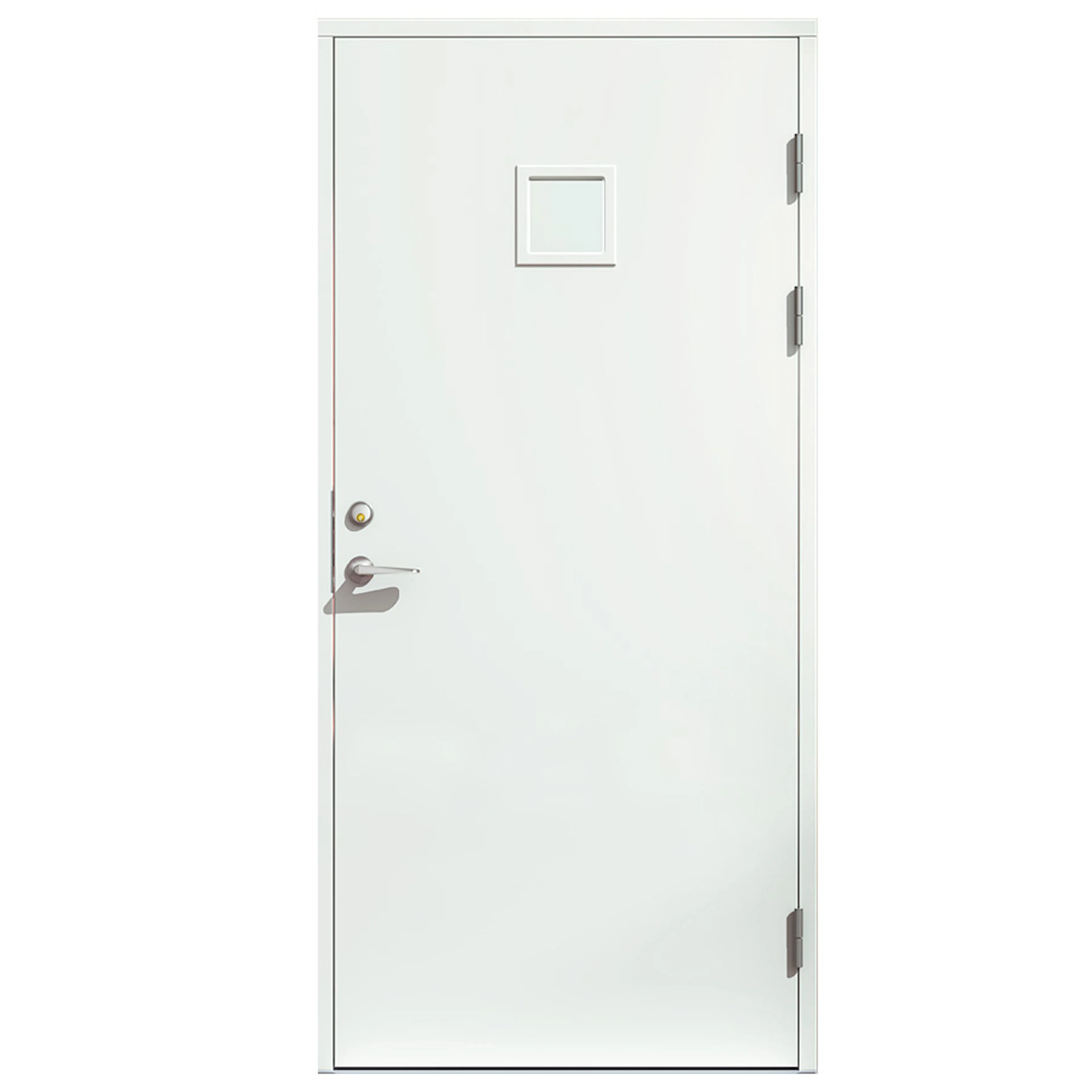 Ytterdörr SnickarPer 568G Klarglas Vit