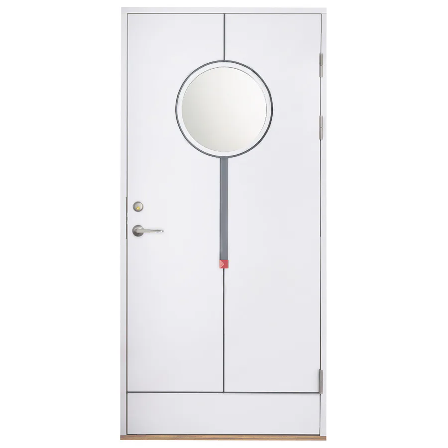 Ytterdörr SnickarPer 6G Verona Klarglas Vit