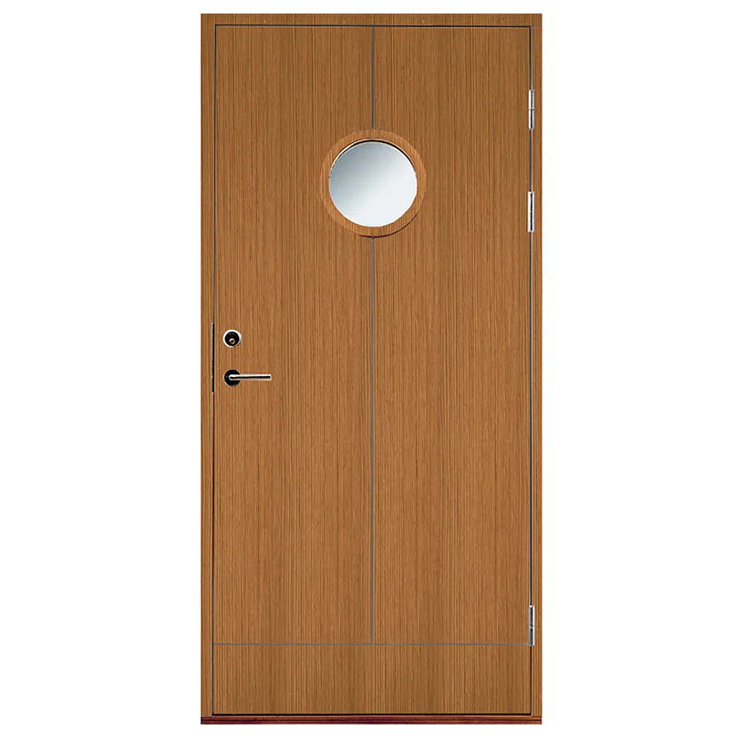 Ytterdörr SnickarPer 9G Helsinki Teak Klarglas