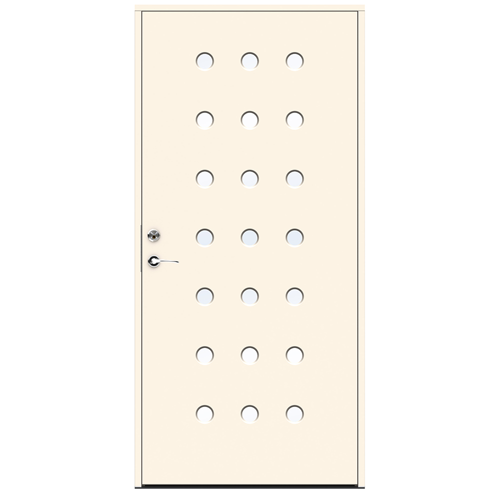 Ytterdörr Swedoor Domino Klarglas