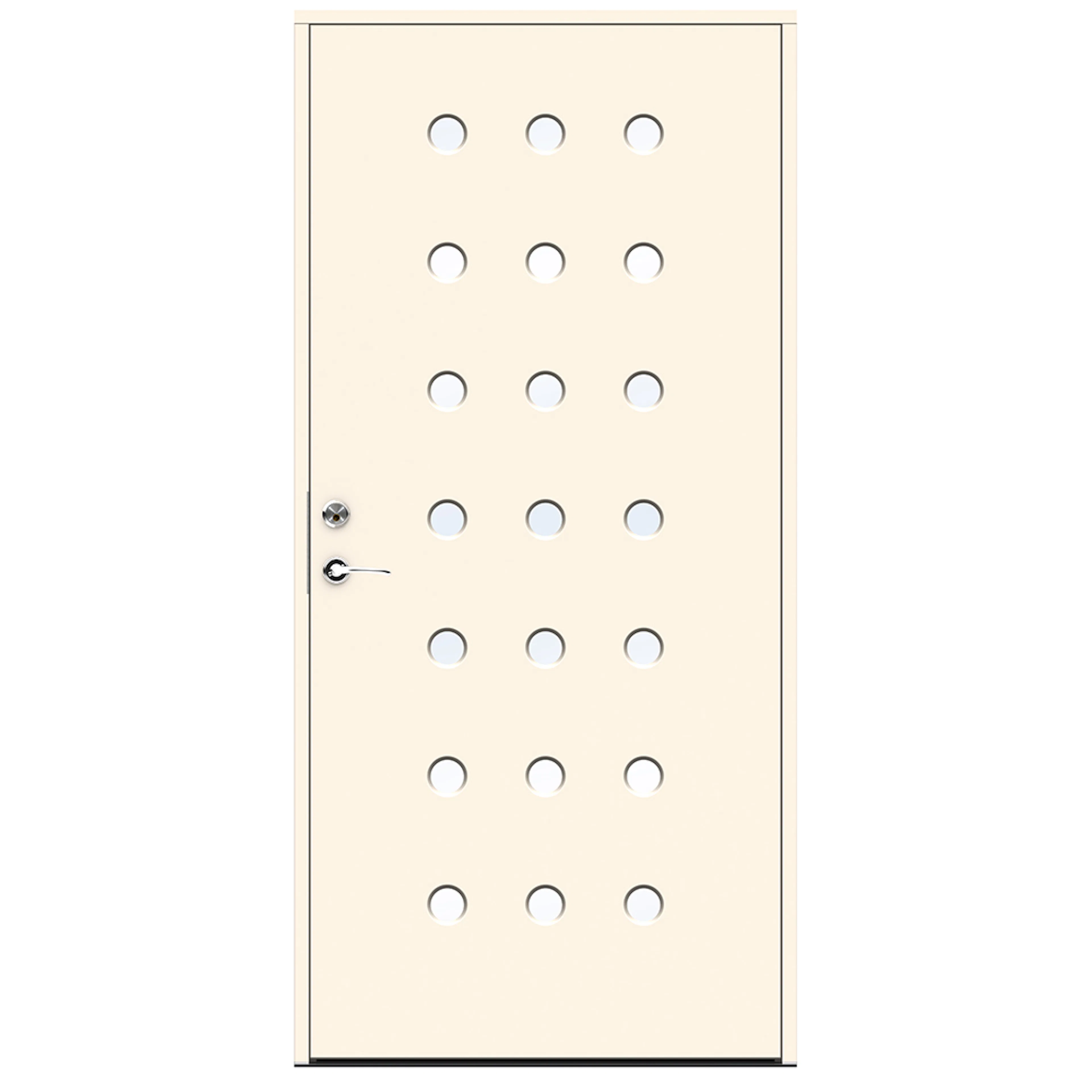 Ytterdörr Swedoor Domino Klarglas