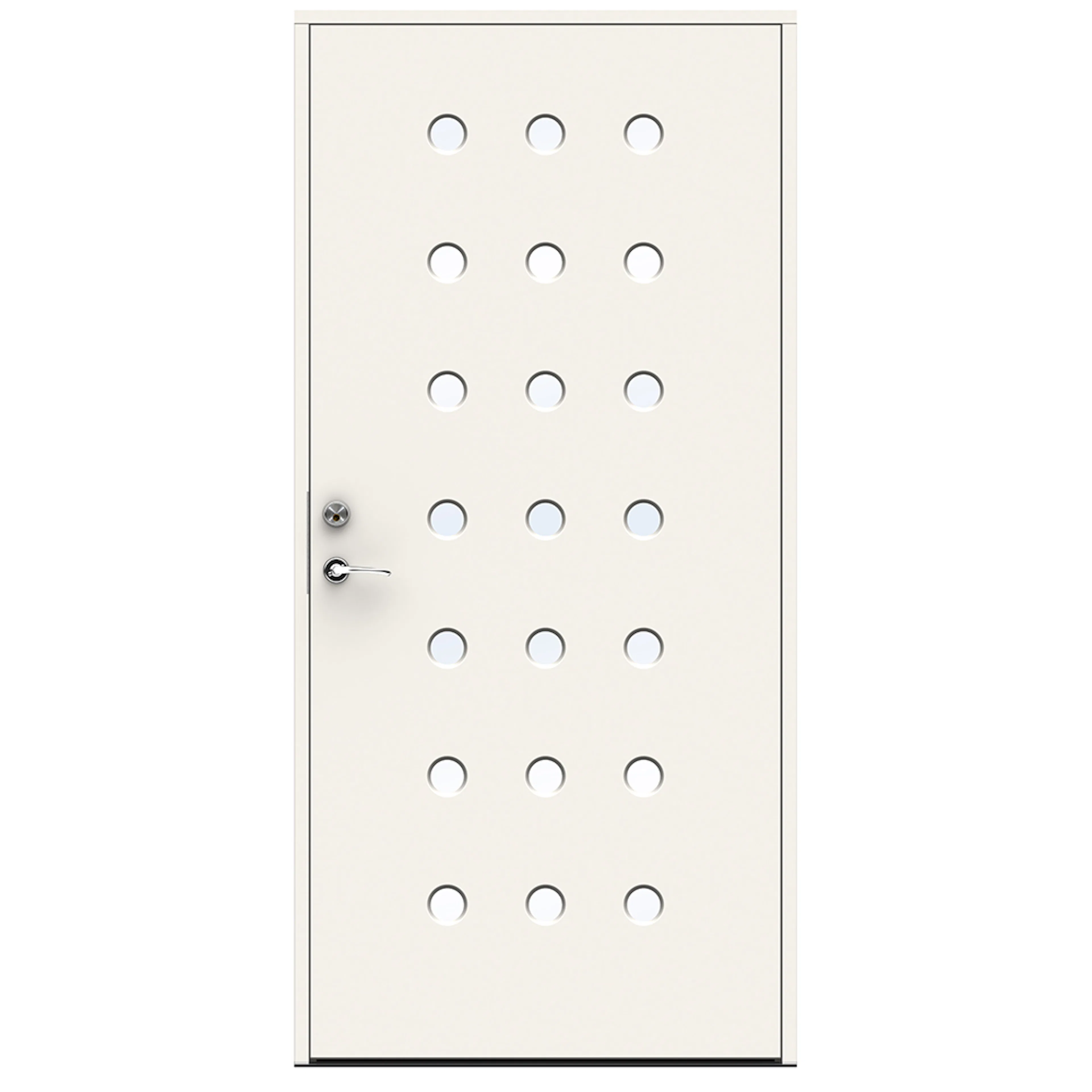 Ytterdörr Swedoor Domino Klarglas