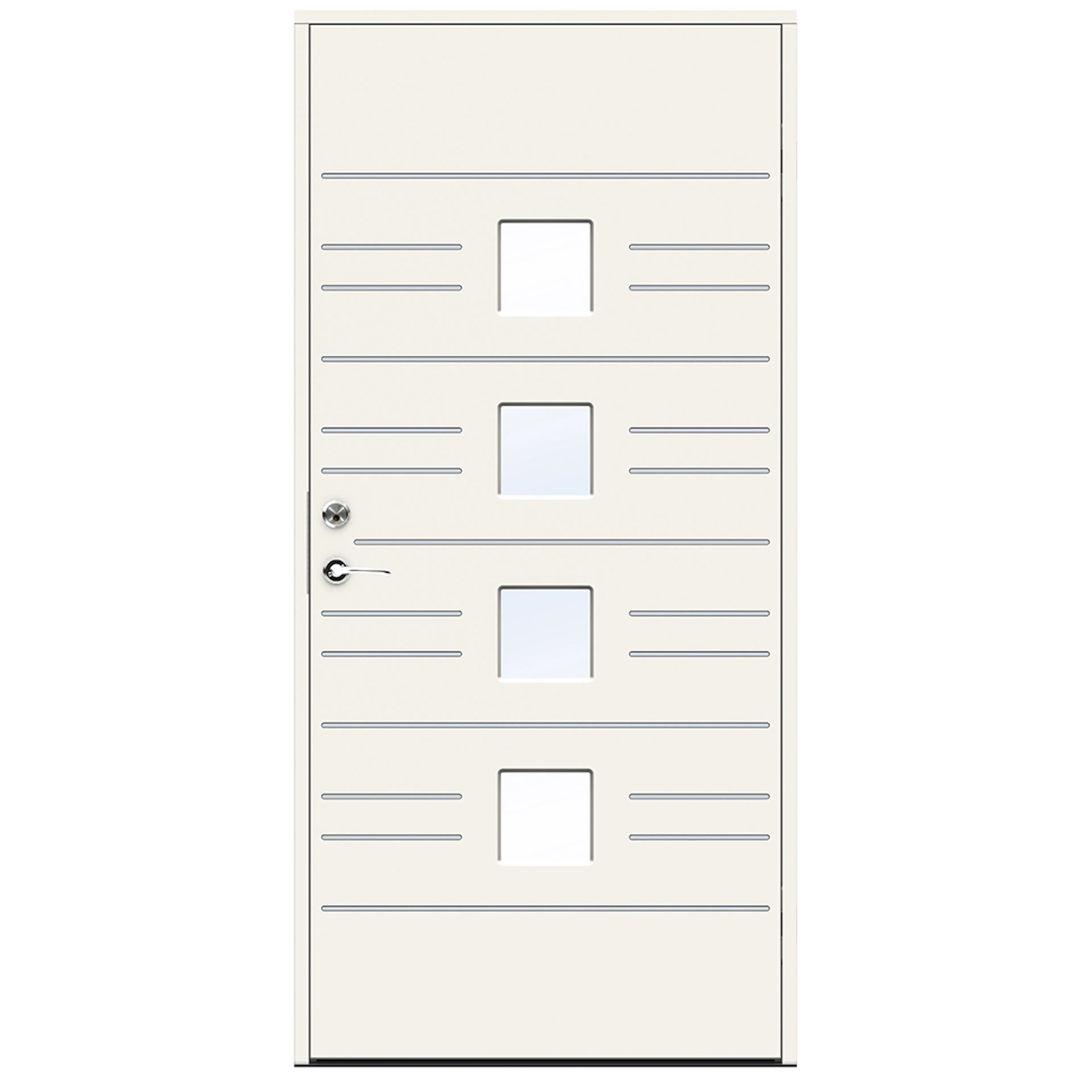 Ytterdörr Swedoor Leon Klarglas