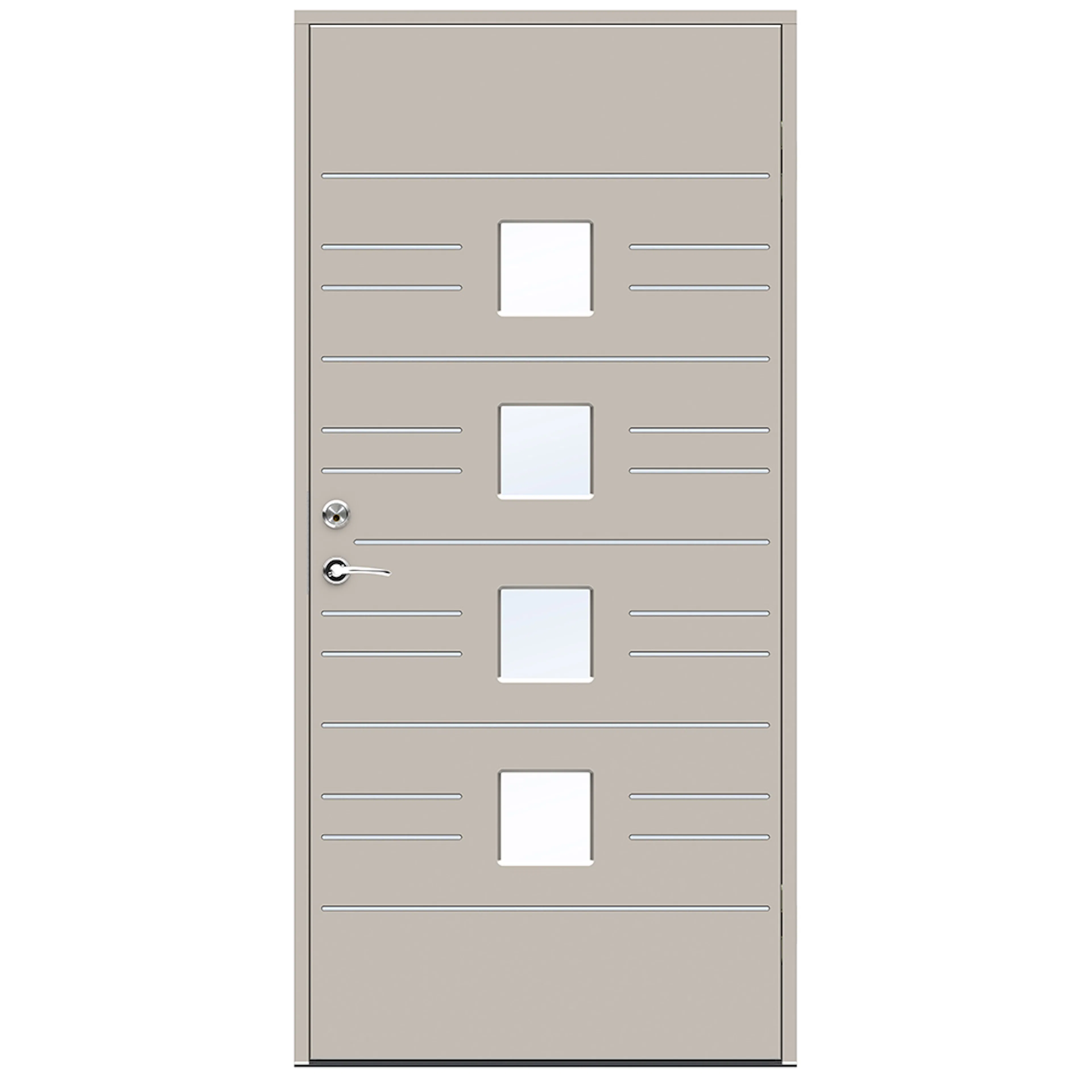 Ytterdörr Swedoor Leon Klarglas