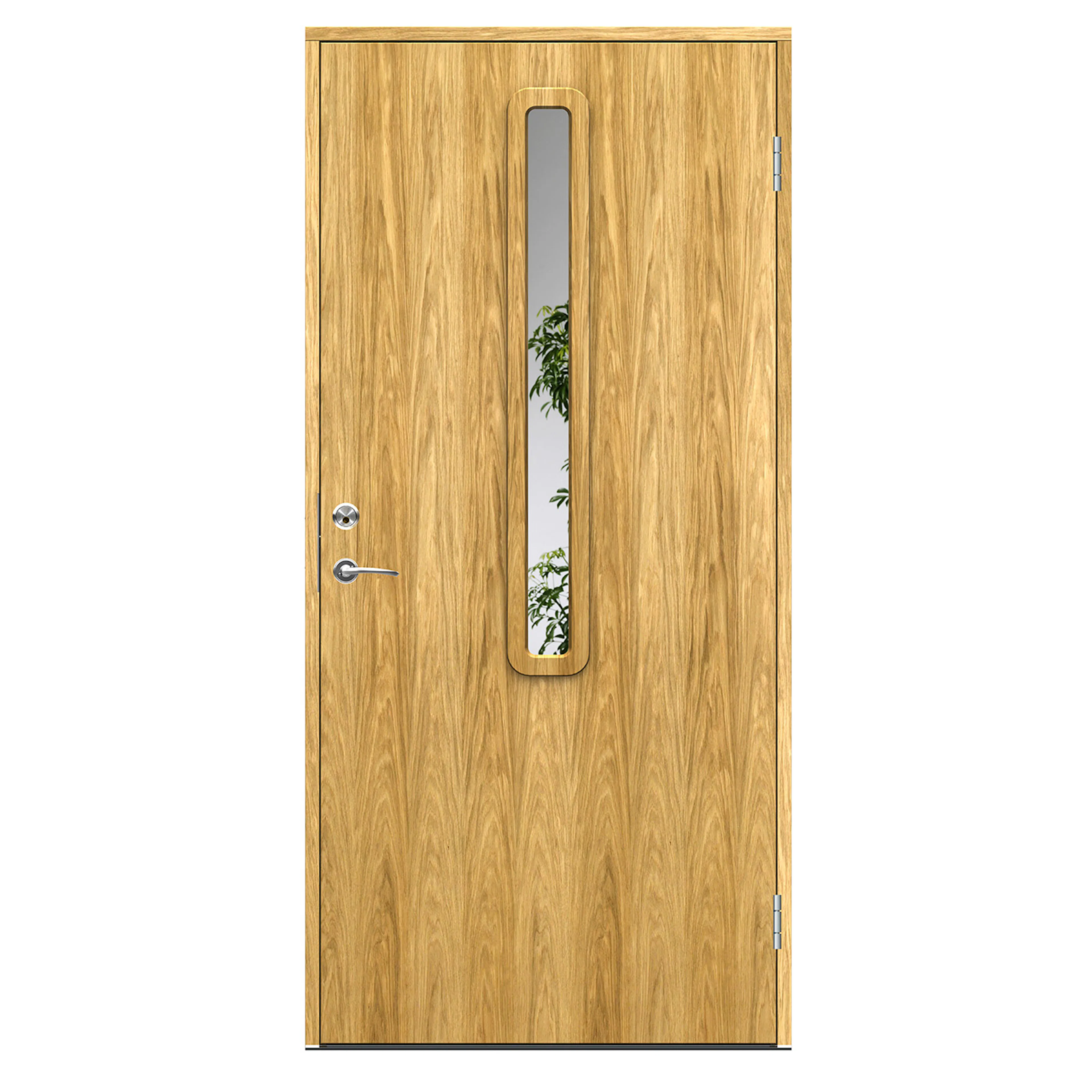 Ytterdörr Swedoor Nile Ek Klarglas