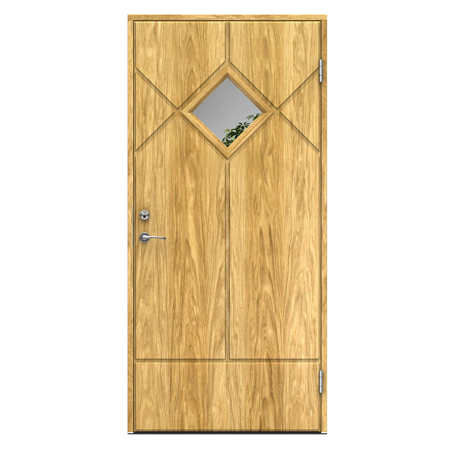 Ytterdörr Swedoor Schumann Ek Klarglas