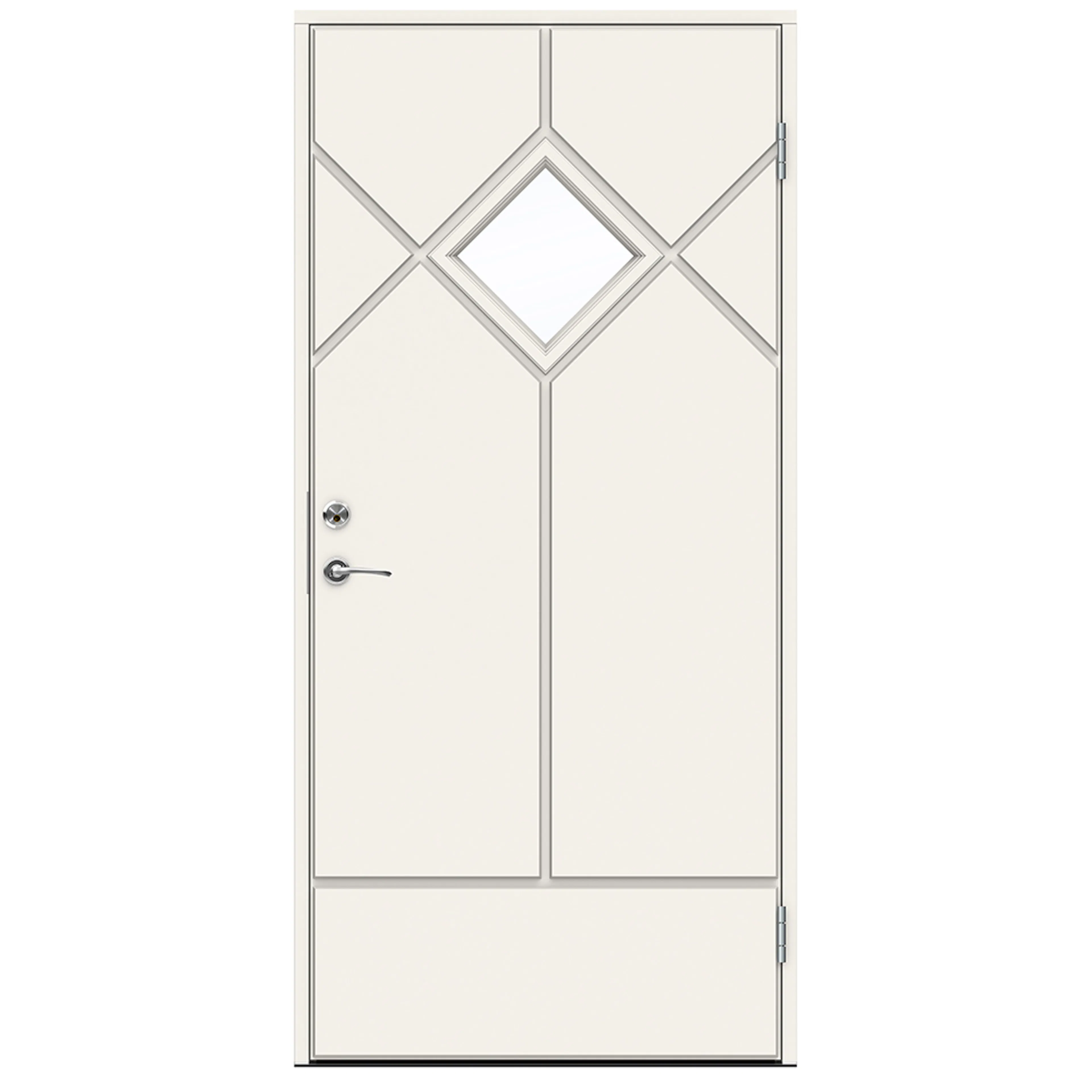 Ytterdörr Swedoor Schumann Klarglas