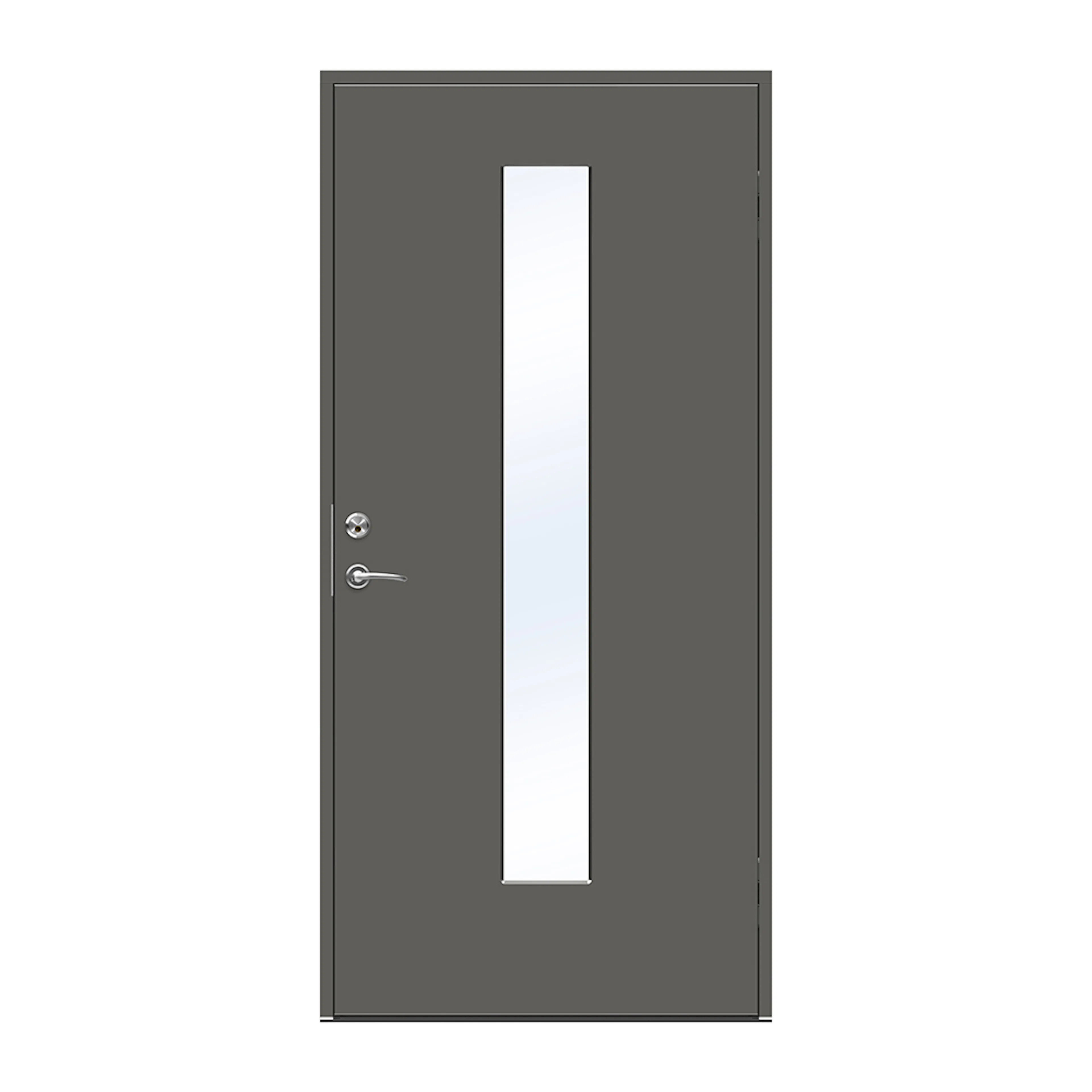 Ytterdörr Swedoor Tower Klarglas