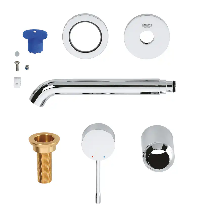 Tvättställsblandare Grohe Essence 19408 2-Hål Väggmonterad